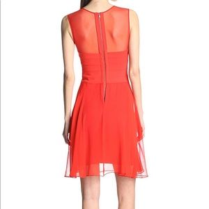 BCBGMaxAzria Dresses - BCBG Ponte Silk Red Sleeveless Dress BCBGMaxAzria Dresses - BCBG Ponte Silk Red Sleeveless Dress